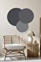 Female Bohemian Multicolor Circle Wall Sticker - 4