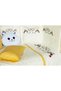 Park Bed Baby Sleeping Set Duvet Cover Set 70X110 Kitty Yellow - 3