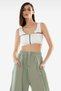 White Bustier 11096