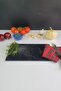 Black Marble Look |   Glass Cutting Board - Glass Cutting Board |   20cm X 30cm - 4