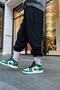 رمادي أسود 3 خيوط حزام مطاط للشتاء بالإضافة إلى حجم Sweatpants كبيرة الحجم - 2
