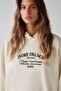 Paulıne Regular Relaxed Ecru Sweatshirt - 3