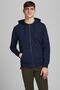 Jjbasıc Zippered Hooded Sweatshirt - 12181901 - 3