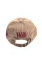 قبعة، قبعة كاب، قبعة رجالية للنساء، قبعة W، قبعة W Snapback باللون البني - 2