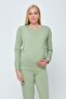 Women's Green Maternity Tracksuit Set - 3