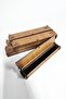5 wooden rosary boxes with velvet lining - 2