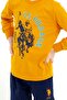 Us1126 Licensed Boy's Long Sleeve Pajama Set - 4