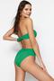 Yeşil Aksesuarlı Regular Yüksek Bel Bikini Altı TBESS22BA00001 - 5