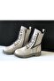 Kafkaslar Zipper Ornamental Detailed New Model Boots - 4