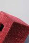 Square Napkin Holder Red Stone
