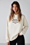 Paulıne Regular Relaxed Ecru Sweatshirt
