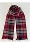 Claret Red Scottish Scarf