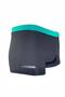 Boy's Black Green Boxer Swimmer Sea Pool Beach Swimsuit - 2