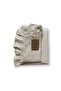 Country Ruffled Single Sheet Set (Milk Coffee Gingham) - 2