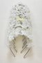 White Bridal Bridesmaid Crown (Metal), Henna Night, Bachelorette Party, Bride to Be, Wedding - 2