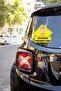 Car Window Sticker Baby Themed There is a Princess in the Car Written Sticker 19*22