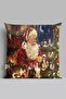 Cat Patterned Christmas, Santa Claus, Christmas Patterned Throw Pillow Case Merry Christmas, Christmas Gift 43x43 - 4