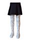 Baby Girl White Patterned Pantyhose