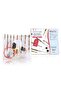 Knitpro Symfonie Interchangeable Tunisian Crochet Set - 20735 + Wooden Needle Gauge - 4