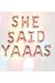Letter Y Rose Gold Foil Balloon 16 Inch 40 Cm - 3