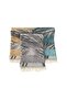 Tahiti Pattern Palm Mustard Peshtemal 100% Cotton 90X170 cm - 3