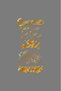 King Love Music Box Gold Foil Car Rear Window Sticker Set 40*20 cm Vehicle Rear Window Sticker Foil
