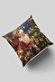 Cat Patterned Christmas, Santa Claus, Christmas Patterned Throw Pillow Case Merry Christmas, Christmas Gift 43x43 - 5