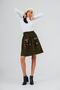 Divitin Flannel Elastic Waist, Pocket, Winter Skirt - 3