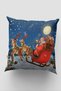 Christmas Throw Pillow, Christmas Throw Pillow Cover, Christmas Gift, Christmas Throw Pillow, Red Suede Throw Pillow, 43x43cm