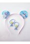 Princess Mermaid Sparkling Starry Sequin Crown and Fairy Tale Princesses Themed Double Rubber Buckle - 2