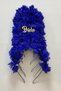 Cobalt Blue Bridal Bridesmaid Crown (Metal), Henna Night, Bachelorette Party, Bride to Be, Wedding - 2