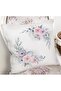 Double Sided Flower Motif Digital Printed Decorative Raschel Knitted Pillow Throw Pillow Cover - 6