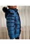 Boy's Waterproof Fur Lined Hooded Puffer Coat with Zipper Pockets - 4