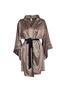 Mink Color Bat Sleeve Mini Size Kimono - 2