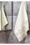 Bella Velvet French Laced Hand and Face Towel 50/90 Cm - 5
