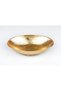 Gold Leaf Gold Gilding Antique Gondola Service Presentation Bowl Medium Size 31.5 Cm - 3