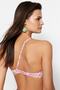 Floral Patterned One Shoulder Cut Out/Window Bikini Top TBESS23BU00086 - 4