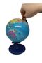 World Globe Piggy Bank, 16 cm Diameter, Large Size, Children's Decorative Piggy Bank - 3