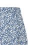 Indigo Patterned Flounced Asymmetrical High Waist Midi Stretchy Knitted Skirt TWOAW20ET0440 - 7