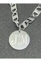 Jm 1902 Written Necklace Paperclip Chain