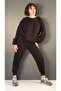 Basic Yaka Sweat Paça Modelli Eşofman Takımı - 3