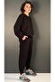Basic Yaka Sweat Paça Modelli Eşofman Takımı - 6