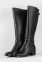 Women's Black Genuine Natural Leather Boots - 2