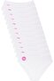 12-Piece White Elastic Waist Seamless Micro Premium Women's Panties - 3