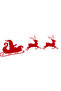 Christmas Door Decoration Sticker - 2