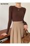 Women's Turtleneck Knitwear Sweater - 2