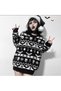 Halloween Helloween Christmas New Year Knitwear Knitted Sweater - 3