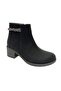 9309 Oiled Leather Trend Fashion Zippered Women's Boots