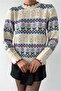 Women's Standard Size Openwork Detailed Knitwear Sweater (S/M Compatible) - 2
