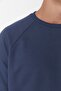 Navy Blue Oversize/Wide Cut Fleece Inside/Warm Raglan Sleeve Sweatshirt Tmnaw23Sw00190 - 9